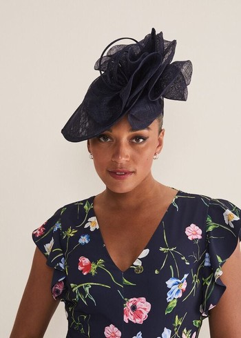 Phase Eight Navy Fascinator Hats Navy USA | 2370168-OR